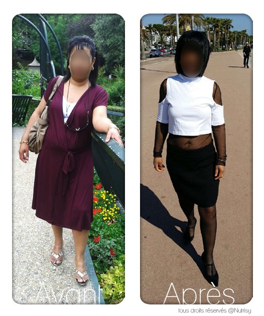 Marie Roseline, 50 ans -18kg en 4 mois et demi.